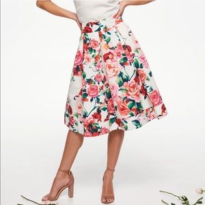 Eliza J Floral Skirt